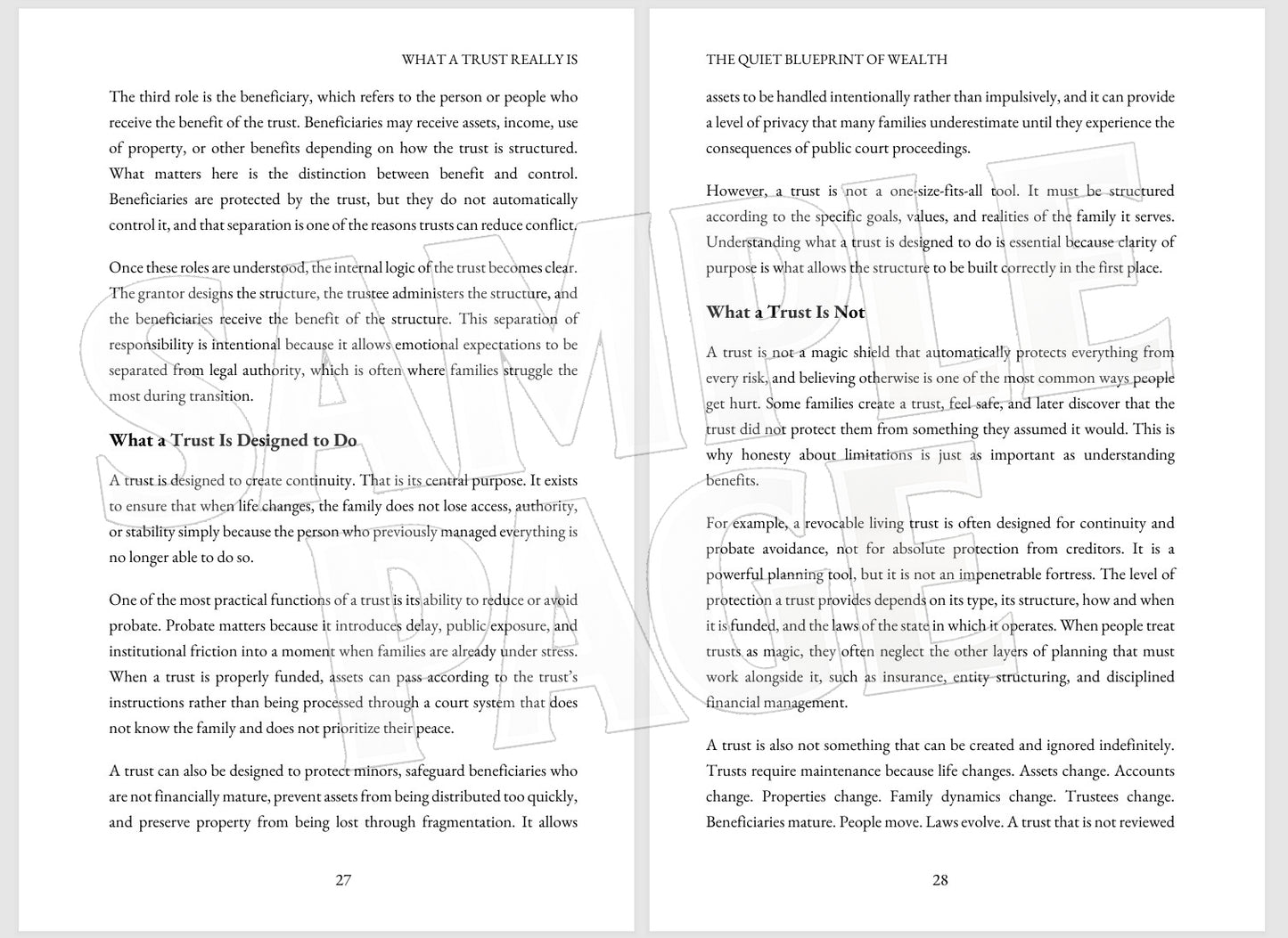 The Quiet Blueprint of Wealth: Trusts, Land, and Family Power