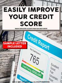 Easily Improve Your Credit Score