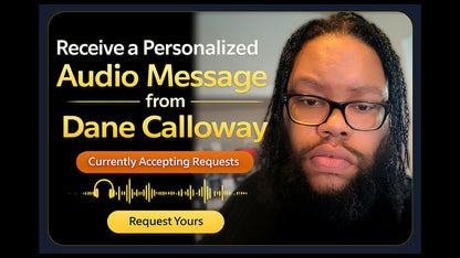 Personalized Audio Message From Dane Calloway